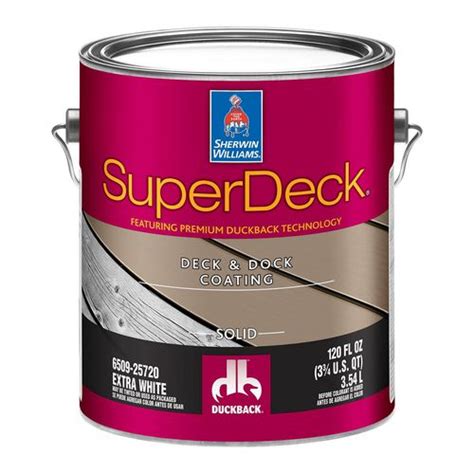 Protective Coating Superdeck Deck And Dock Sherwin Williams Exterior For Concrete For Wood