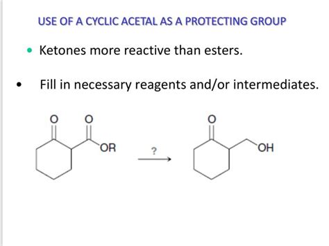 Cyclic Acetal