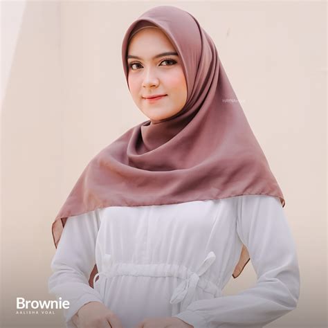 Jual Hayna Aalisha Voal Hijab Premium All Colors Jilbab Kerudung