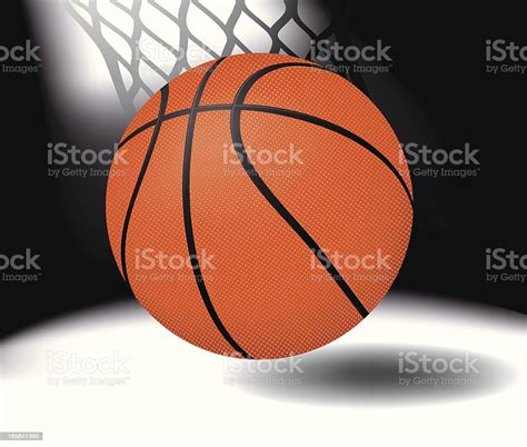 Basketball Bouncing Vector Stock Illustration Download Image Now