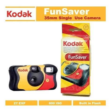 Camera Analogica Descartavel Kodak Daylight 27 Poses Mebuscar Brasil