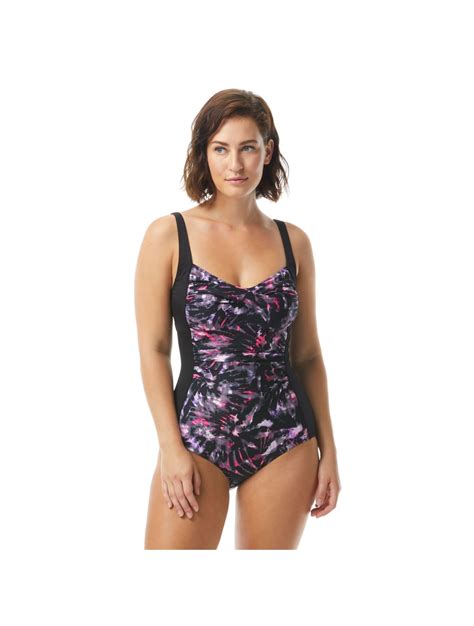 Gabar Twist Bra One Piece Swimsuit Tahiti Tie Dye