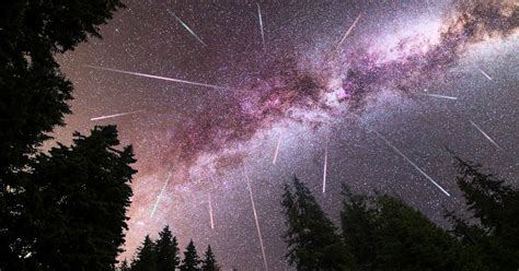 Perseid Meteor Shower Hd