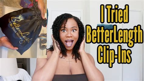 Better Length Clip In Reviews Natural Hair Clip Ins From Better