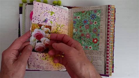 Blue Junk Journal Flip Through YouTube