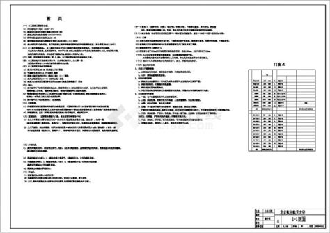 某大学多层实验楼全套施工设计cad图纸含计算书建筑、结构图电气计算实例土木在线