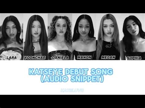 KATSEYE DEBUT SONG Audio Snippet LYRICS VIDEO YouTube