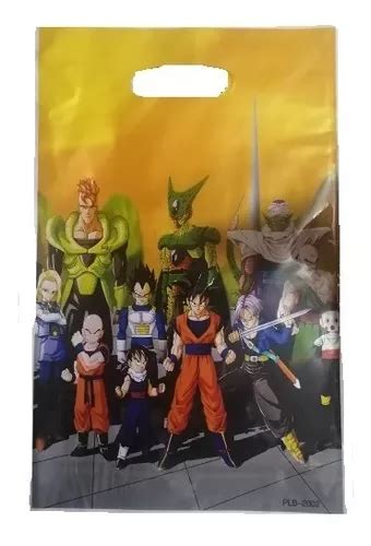 Bolsas De Dulces Para Cumplea Os Dragon Ball Z Cotill N Cuotas Sin