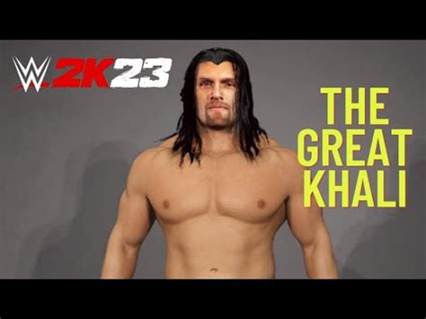 WWE 2K23 The Great Khali Entrance YouTube