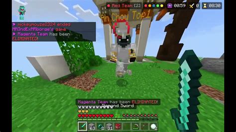 Minecraft Sky War Game Youtube