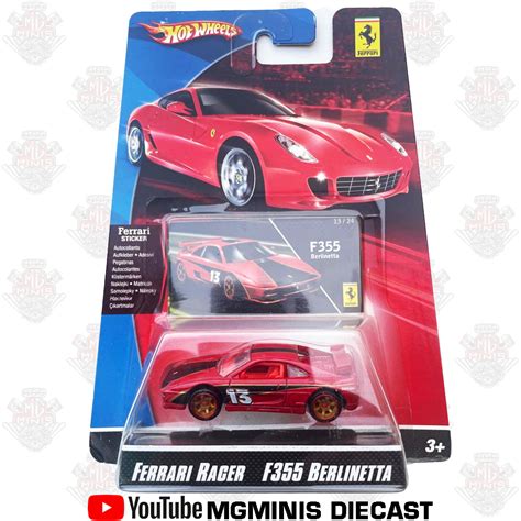 Hot Wheels Ferrari Racer F355 Berlinetta – MgMinis Diecast