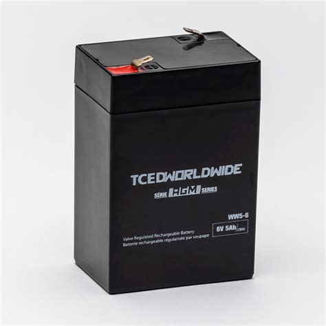 6 Volt 5 Ah AGM battery - Royal Battery Sales