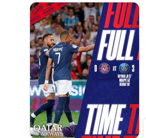 Toulouse 0-3 PSG: Neymar inspires victory away from home (Highlights) 2022-23 - Report Minds