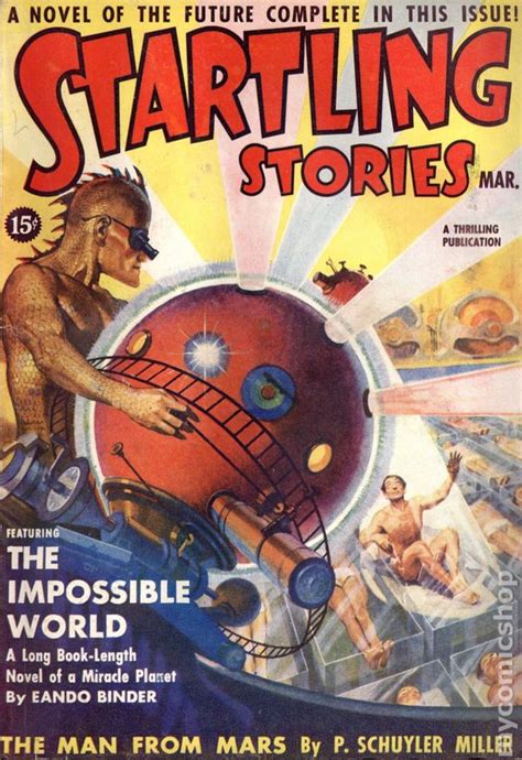 Startling Stories Better Publications Pulp Comic Books