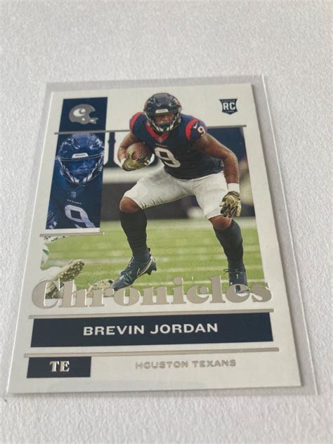 Brevin Jordan RC 2021 Panini Chronicles Houston Texans EBay