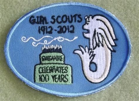 Pin On Girl Scout 100th Anniversary Patches