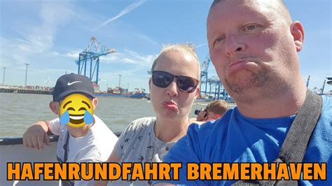 Hafenrundfahrt Bremerhaven Mit Der Oceana Youtube