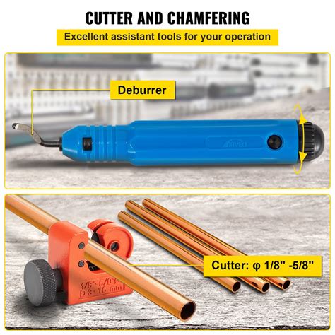 Vevor Vevor Hydraulic Flaring Tool Kit Double Flaring Tool 45° For 316