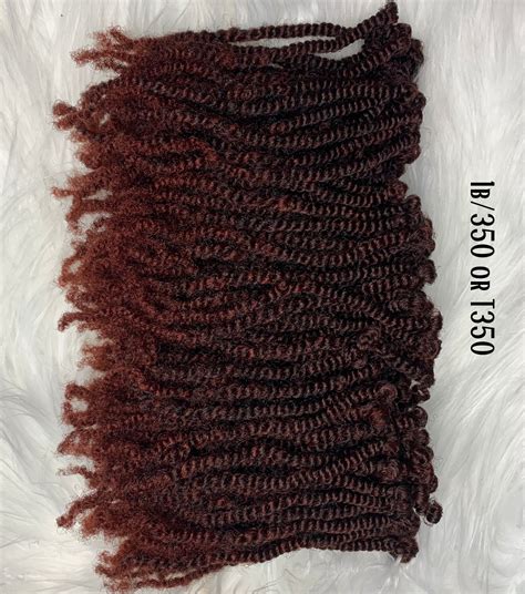 Full Head Nubian Kinky Twist For Crochet Install