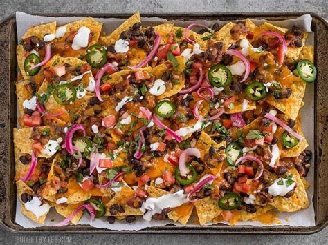 Spicy Baked Black Bean Nachos Recipe Cart