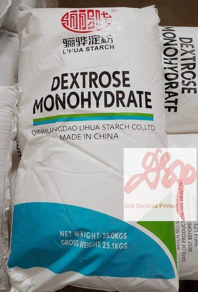 Jual Dextrose Monohydrate Gula Donat Gula Dingin Lihua Ex Rrt Kg Di