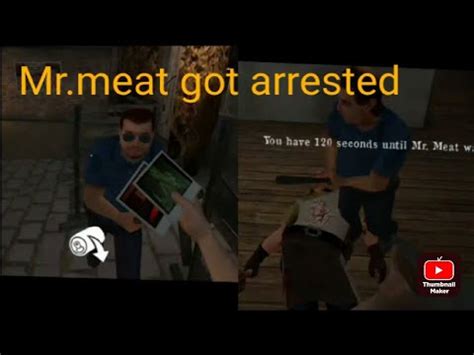 Mr Meat Ko Pakad Liya Police Ne Mr Meat Gameplay Walkthrough YouTube