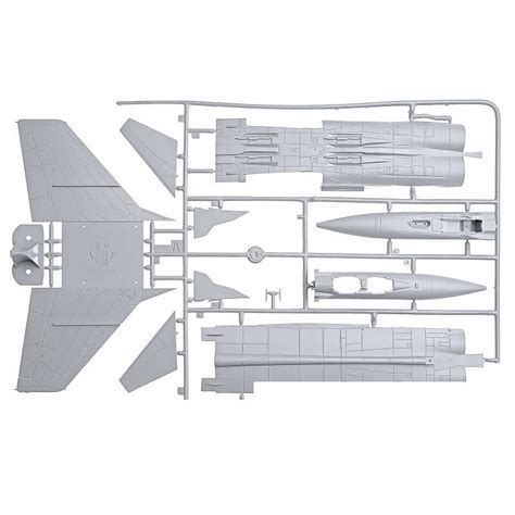 Macheta Aeromodele De Construit Zvezda Soviet Interceptor Fighter Mig