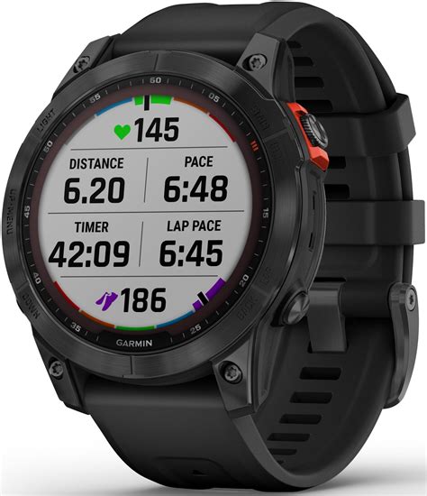 Garmin Fenix Solar Mm Czarny Zegarek Sportowy Niskie Ceny I