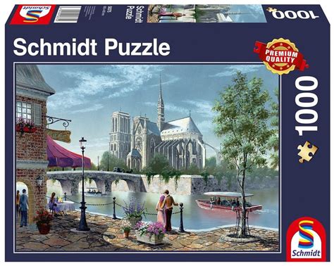 Puzzle PQ 1000 el Katedra Notre Dame Paryż Schmidt TaniaKsiazka pl