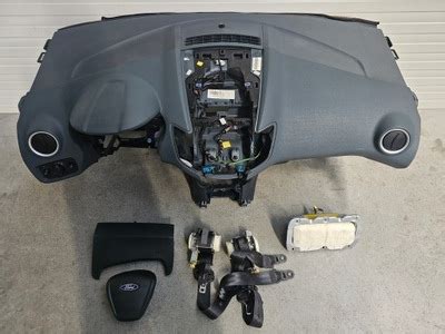 FORD FIESTA MK7 AIRBAG PASY DESKA KONSOLA ORYGINAŁ 11777956137