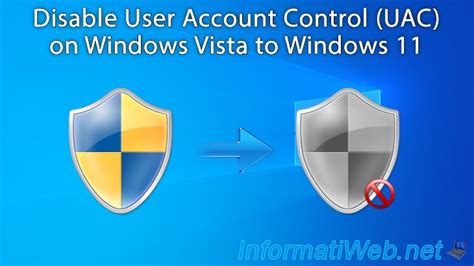 Disable User Account Control Uac On Windows Vista To Windows