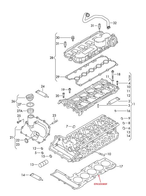 Junta De Cabeza Para Beetle Golf Bora 2 5 Original Spa Volks