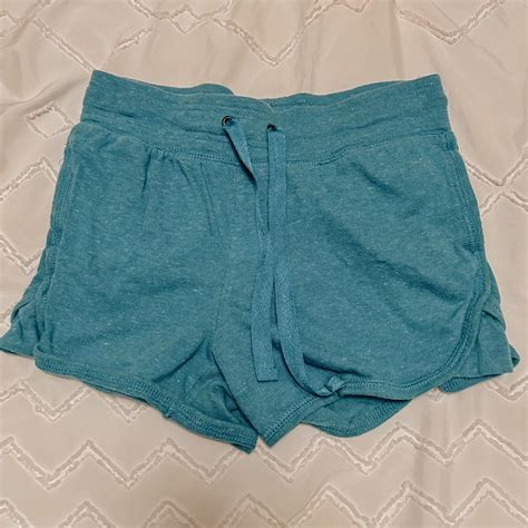 Blue Athletic Works Shorts Size Xs Worn But Good Depop