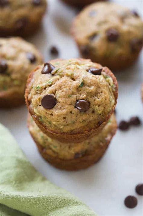 Chocolate Chip Zucchini Muffins Tastes Better From Scratch