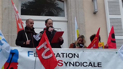 Rassemblement contre les choc des savoirs 1er février 2024 CGT