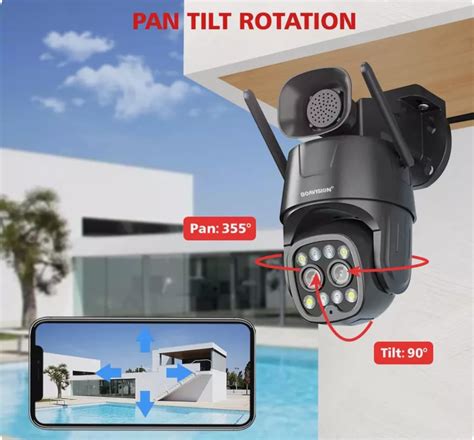 WiFi IP PTZ уличная камера Boavision 4+4mp - Video v Dom