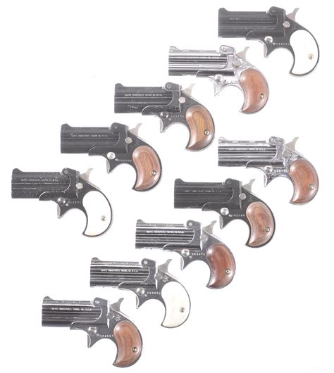 Ten Davis Industries Over Under Derringer Pistols Rock Island Auction