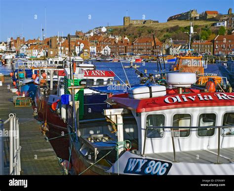 Whitby Fishing Boats Hi Res Stock Photography And Images Alamy