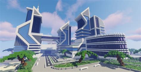 Futuristic City #9 Minecraft Map