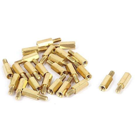 Buy M X Mm Male Female Brass Hex Threaded Pillar Standoff Spacer