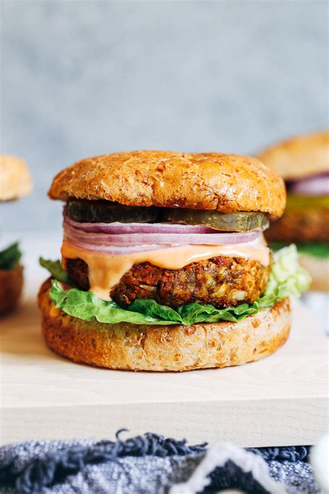 Classic Lentil Burgers Making Thyme For Health