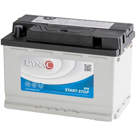 Dynac Auto Accu EFB 12 Volt 70 Ah Start Stop Accu Service Holland