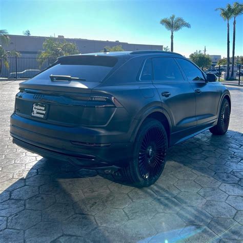 This Blacked Out Audi Q8 Is All For Seattle Seahawks Rashaad Penny