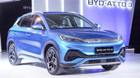 Byd Atto 3 Electric Suv Launch Price 34 L About 1500 Bookings