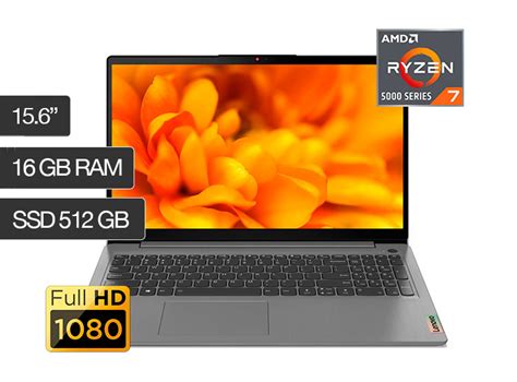 Ripley Laptop Lenovo Ideapad Amd Ryzen U Gb Ram Gb Ssd