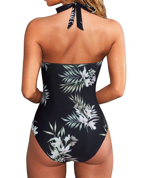 Snapklik Suuksess Women Sexy Tummy Control One Piece Swimsuits