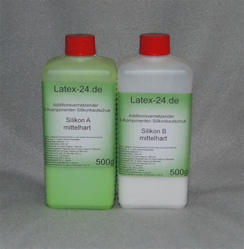 Silikon Kautschuk 1000g 2-K -mittelhart- additionsvernetzend 1 kg - www ...