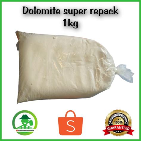 Jual Pupuk Kapur Dolomite Super 1kg Shopee Indonesia