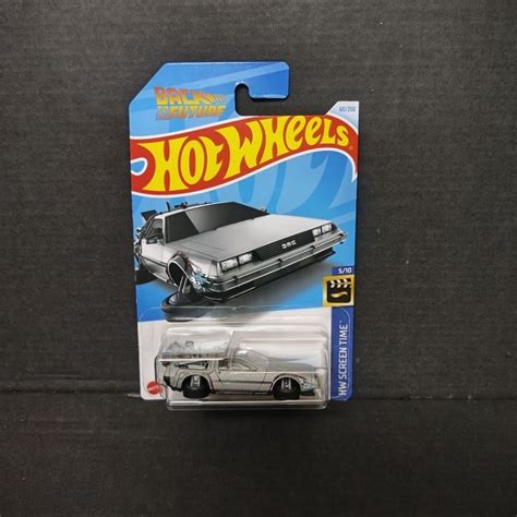 Hot Wheels De Lorean Back To The Future Time Machine Hover Mode