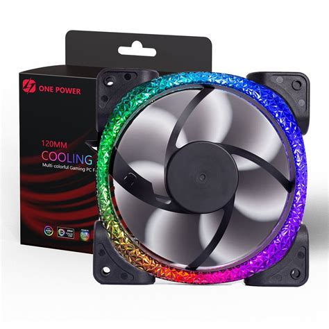 Hot Sale New Argb Mm Pc Case Rgb Gaming Cooling Fan Radiator With Multi Color Rgb Led Lights